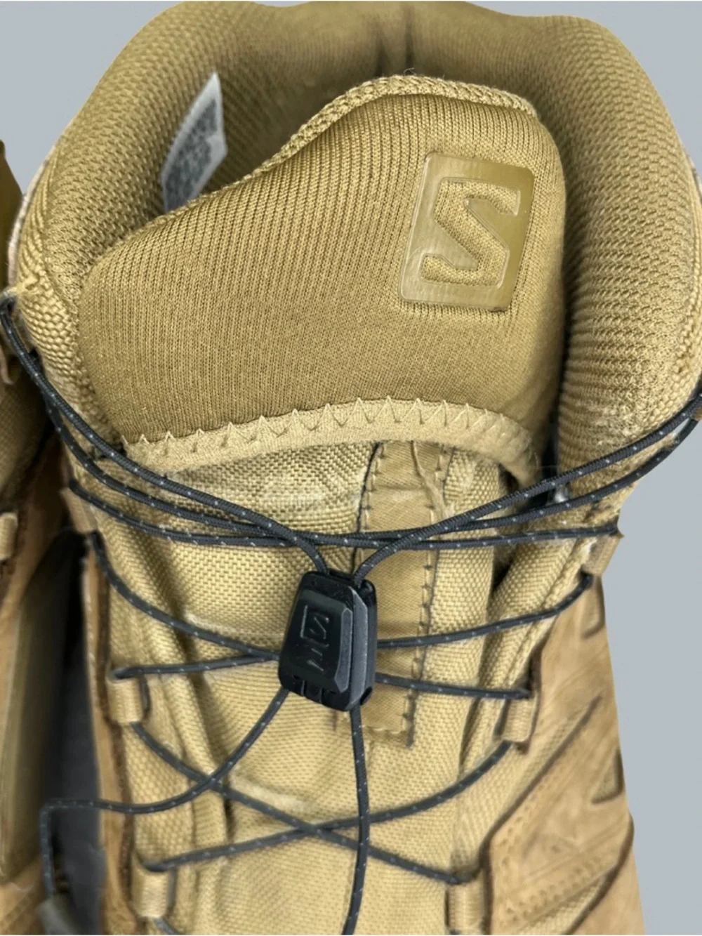 Salomon XA Forces Mid GTX Tactical Boots Coyote Brown Gore-Tex Men’s 15